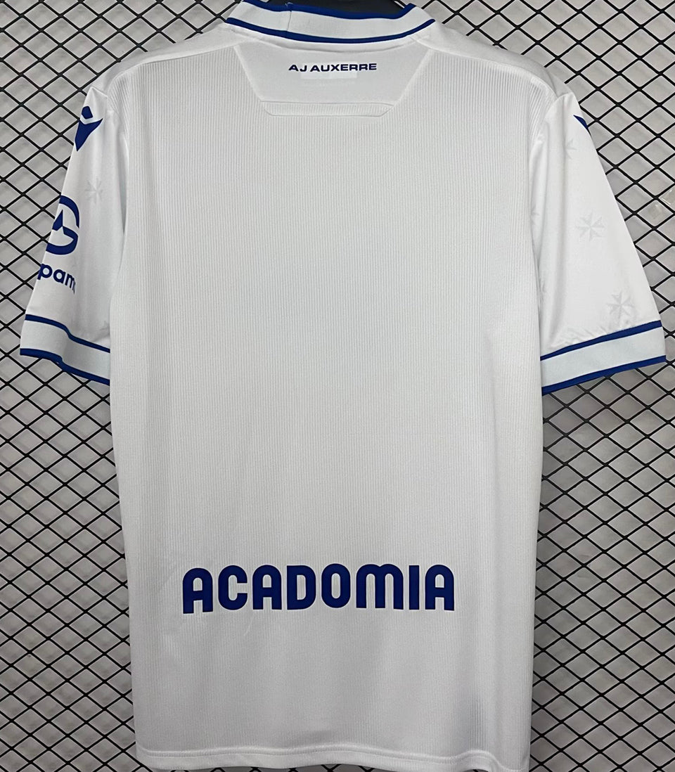 jersey 2025/26 aj auxerre local manga corta versión fan