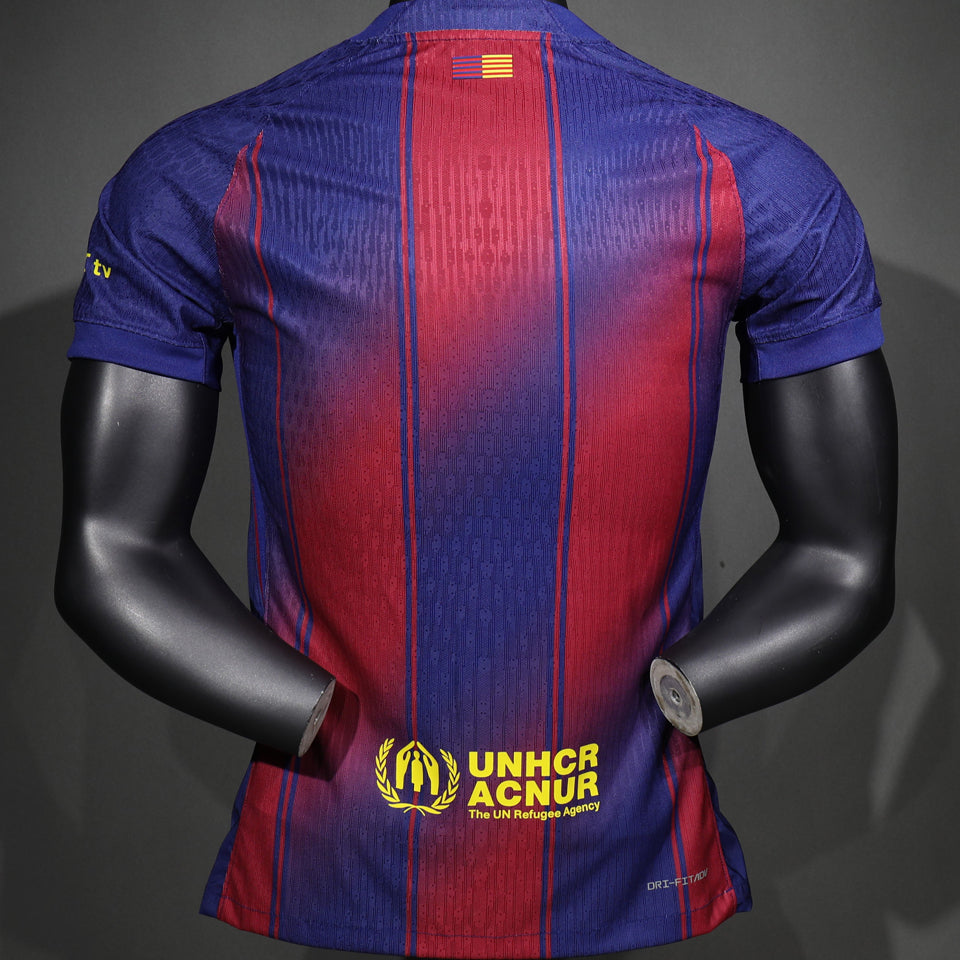 Jersey 2025/26 Barcelona Local Manga corta Versión Jugador