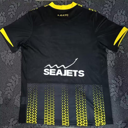 Jersey 2025/26 AEK Athens Visitante Manga corta Versión Fan