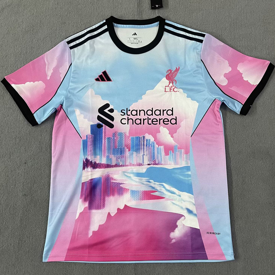 jersey 2025/26 liverpool especial manga corta versión fan