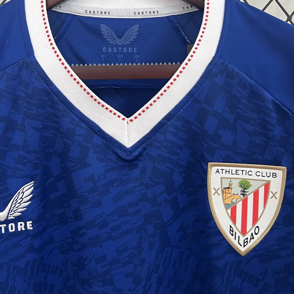 Jersey 2024/25 Bilbao AT Visitante Manga corta Versión Fan