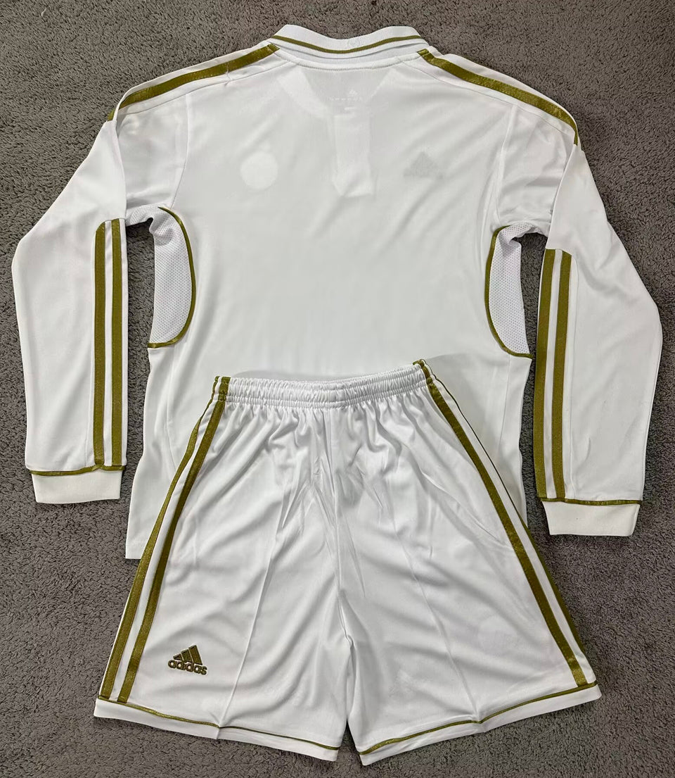 Jersey 2011/12 Real Madrid Local Manga larga Niño Retro