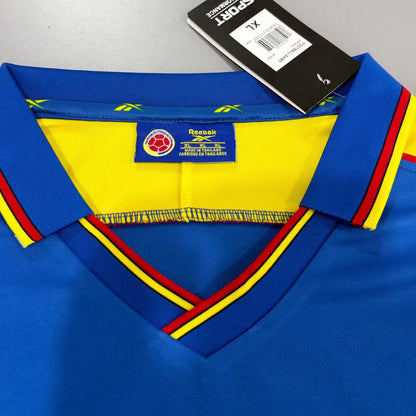 1998 Colombia Visitante Versión Fan Selecciones Retro