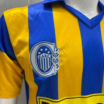 Jersey 1987/1988 Rosario Central Local Manga corta Versión Fan Retro
