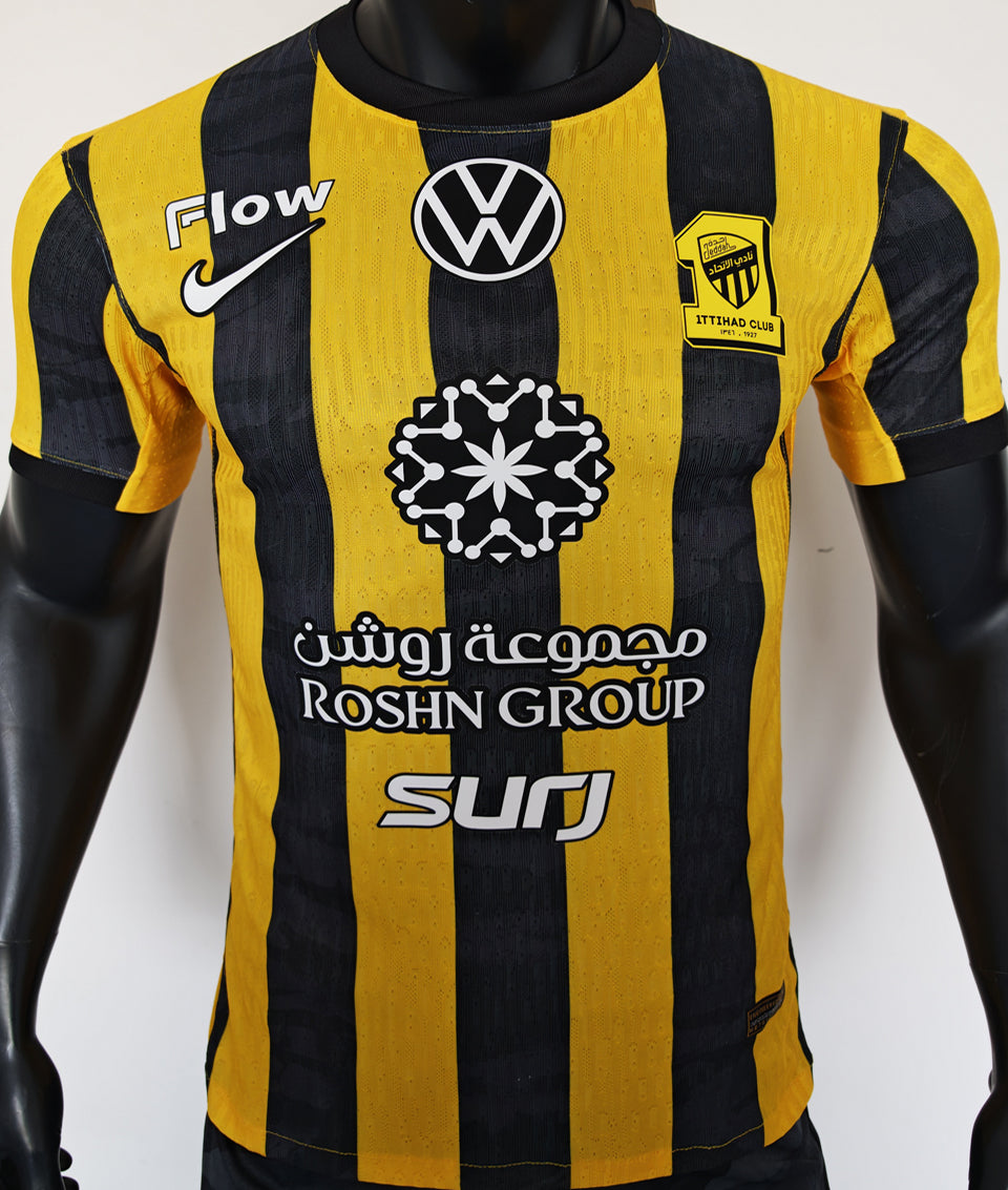 Jersey 2025/26 Al Ittihad Local Manga corta Versión Jugador