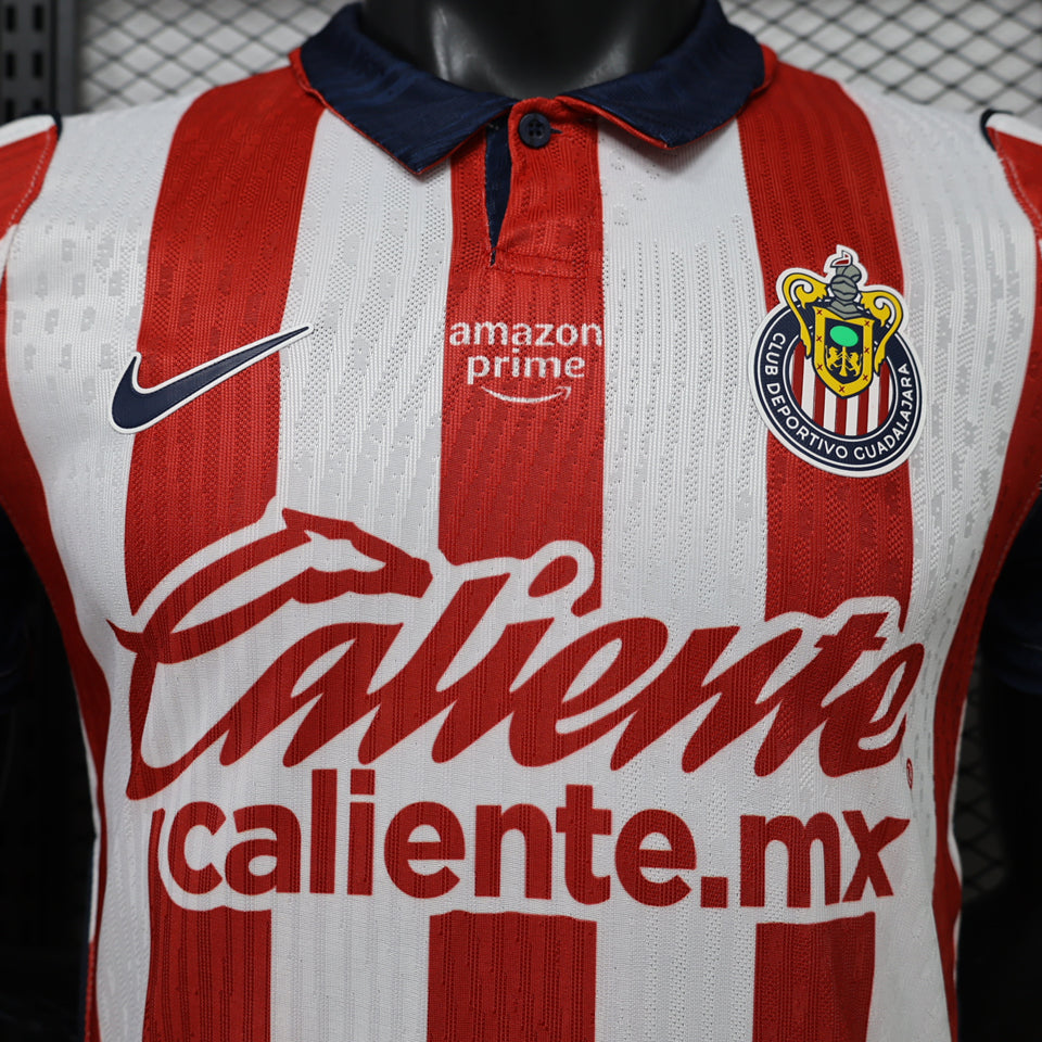 jersey 2026/27 chivas local manga corta versión jugador
