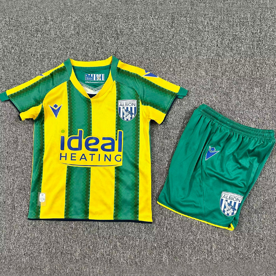 jersey 2025/26 west bromwich albion visitante manga corta niño