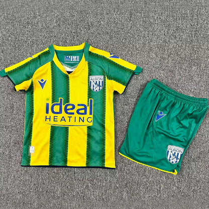 Jersey 2025/26 West Bromwich Albion Visitante Manga corta Niño