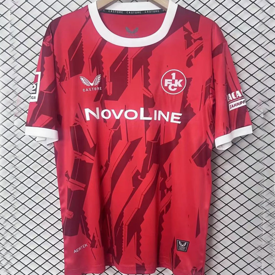 jersey 2025/26 kaiserslautern local manga corta versión fan