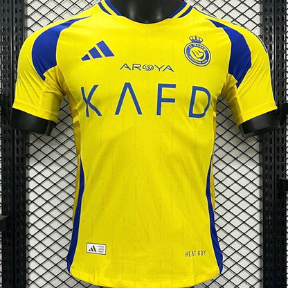 Jersey 2024/25 Al Nassr Local Manga corta Versión Jugador