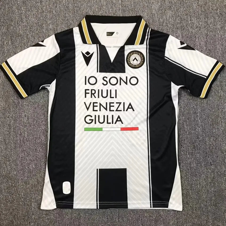 Jersey 2024/25 Udinese Local Manga corta Versión Fan