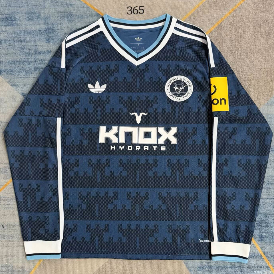 jersey 2026/27 newcastle visitante manga larga versión fan