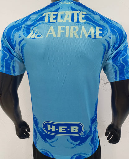 Jersey 2025/26 Tigres Visitante Manga corta Versión Jugador