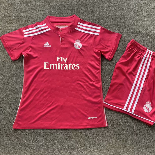 Jersey 2014/15 Real Madrid Visitante Manga corta Niño Retro