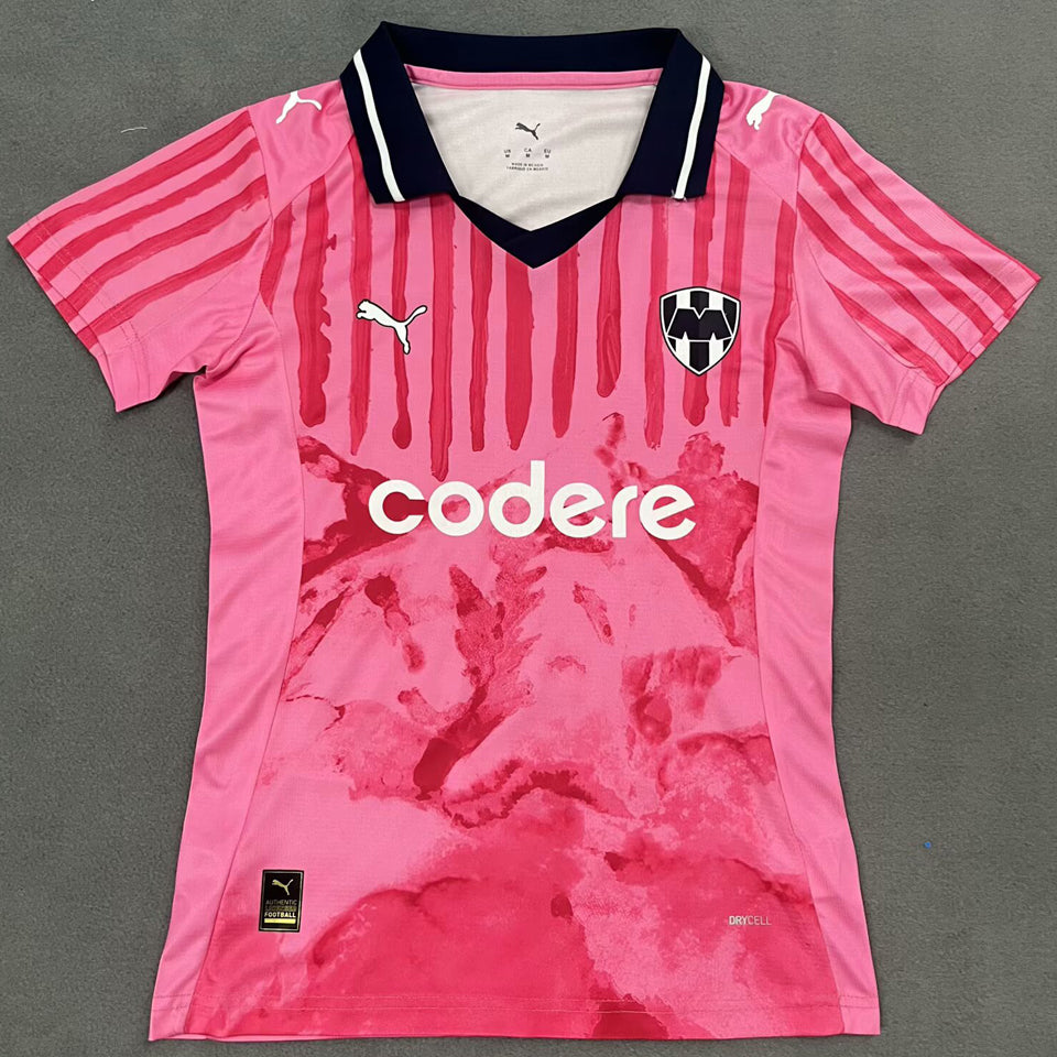 jersey 2025/26 monterrey fifa cwc especial manga corta mujer