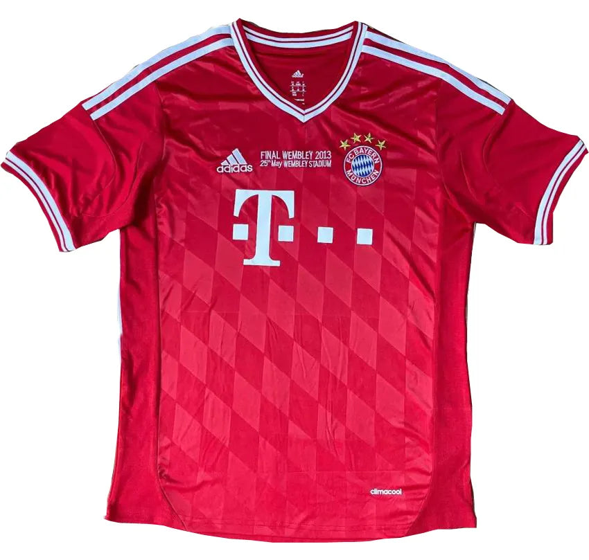 Jersey 2013/14 Bayern Munich Local Manga corta Versión Fan Retro