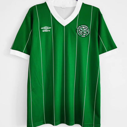 Jersey 1984/1986 Celtic Visitante Manga corta Versión Fan Retro