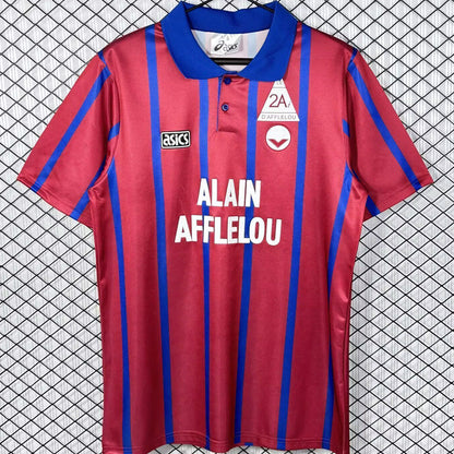Jersey 1995/1996 FC Girondins de Bordeaux Local Manga corta Versión Fan Retro
