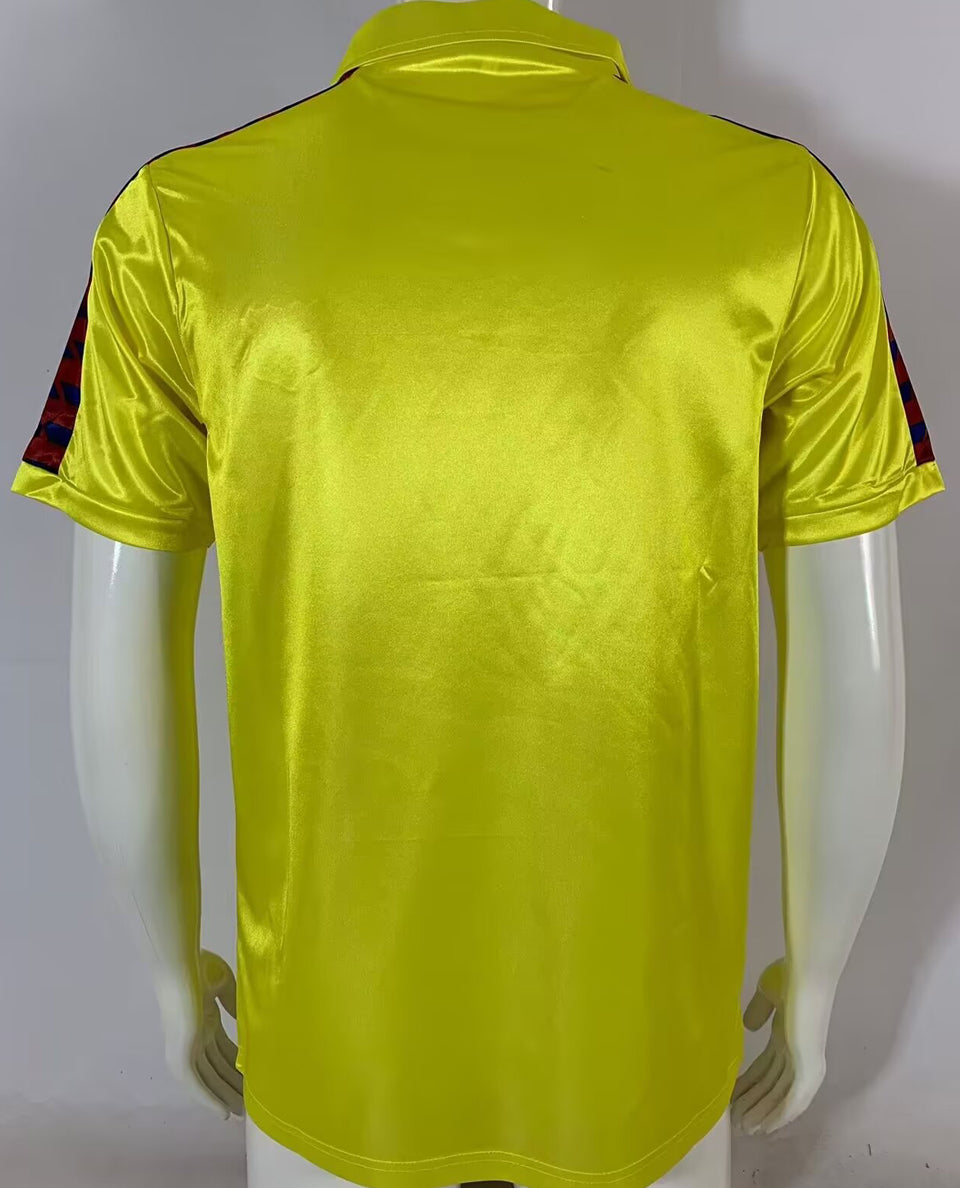 jersey 1982/84 barcelona visitante manga corta versión fan retro