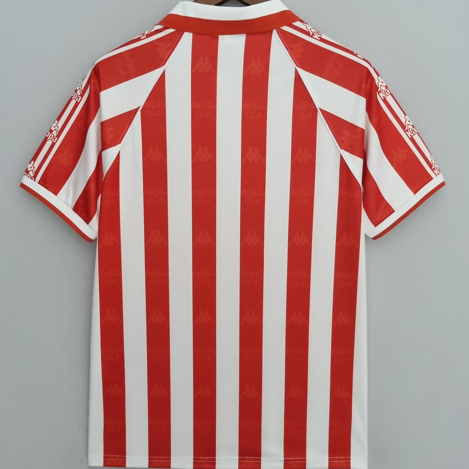 Jersey 1995/97 Bibao AT Local Manga corta Versión Fan Retro