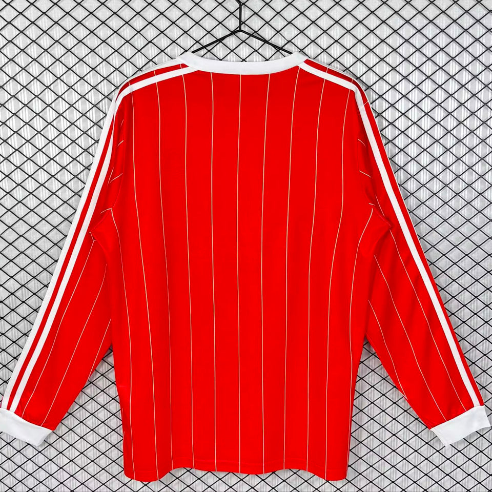 jersey 1982/1984 nottingham local manga larga versión fan retro