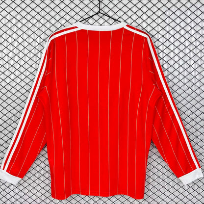 Jersey 1982/1984 Nottingham Local Manga larga Versión Fan Retro