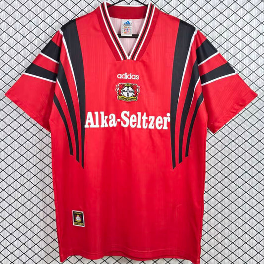 Jersey 1996/1997 Leverkusen Local Manga corta Versión Fan Retro