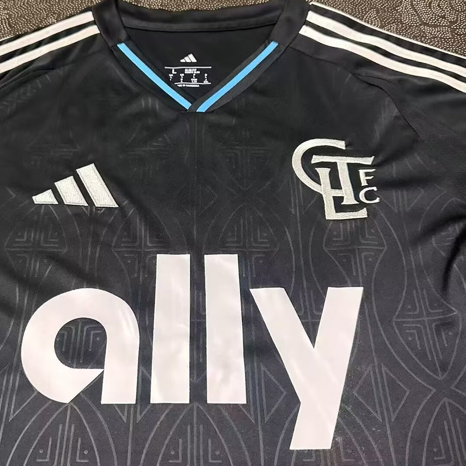 jersey 2025/26 charlotte visitante manga corta versión fan