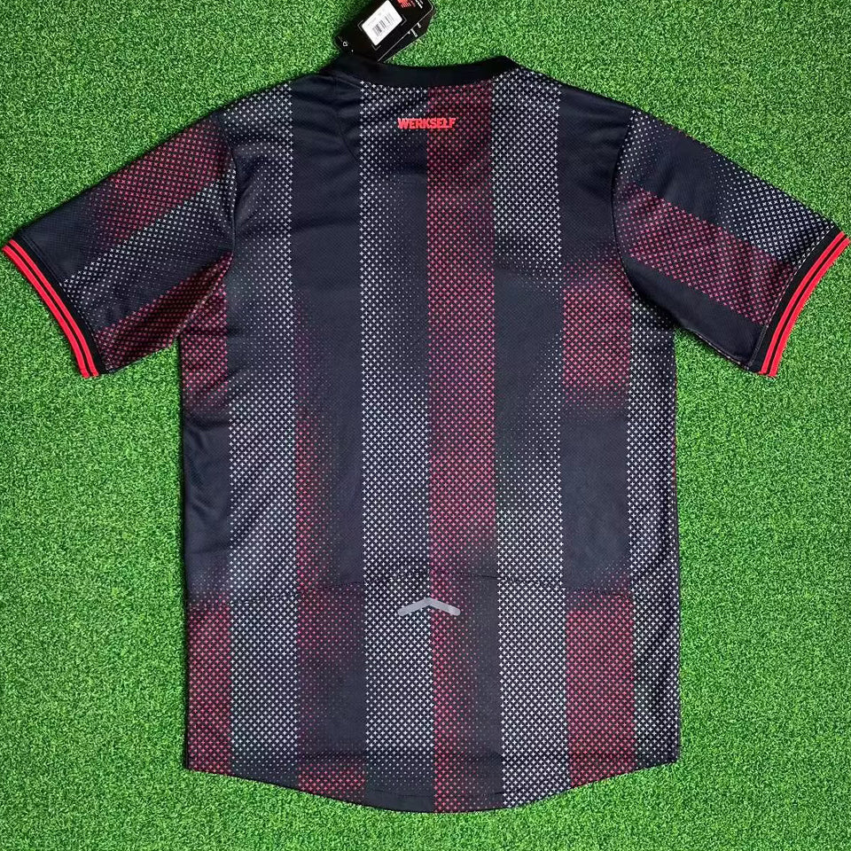 jersey 2025/26 leverkusen local manga corta versión fan
