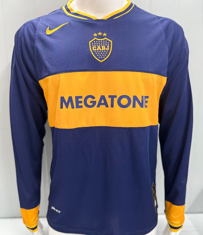 Jersey 2006/07 Boca Local Manga larga Versión Fan Retro