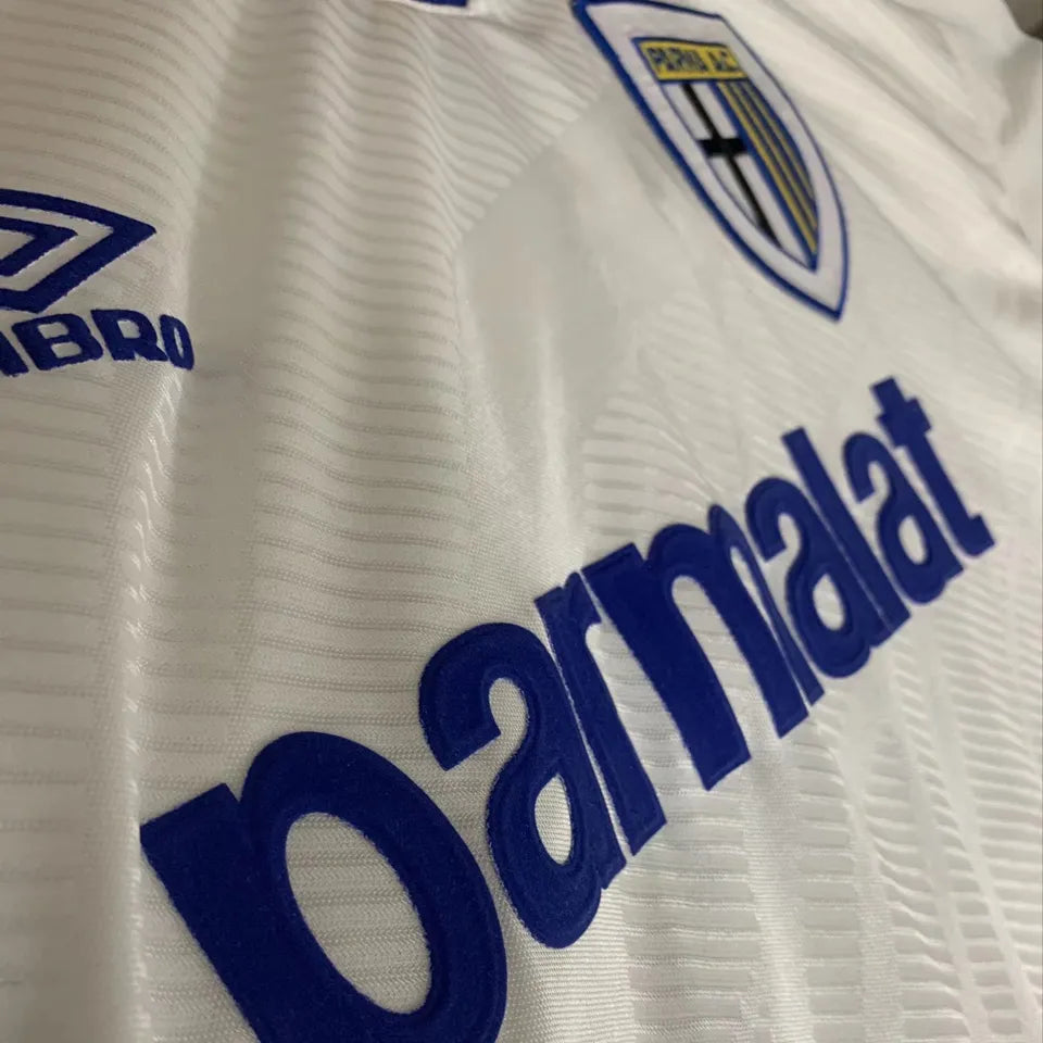 Jersey 1993/95 Parma Visitante Manga corta Versión Fan Retro