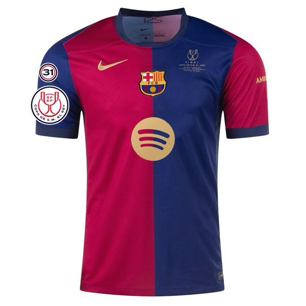Jersey 2024/25 Barcelona Local Manga corta Versión Fan