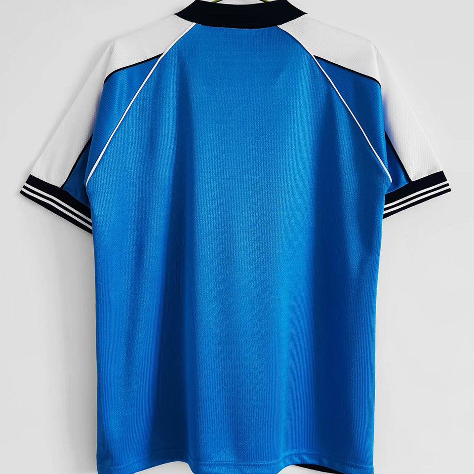 jersey 1999/2001 manchester city local manga corta versión fan retro