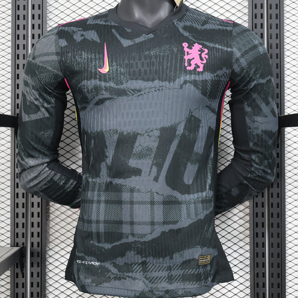 Jersey 2024/25 Chelsea Tercero Manga larga Versión Jugador