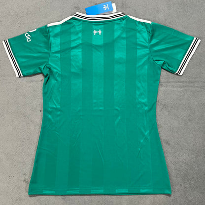 Jersey 2025/26 Liverpool Tercero Manga corta Mujer
