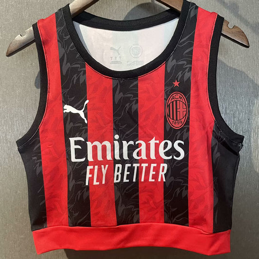 Jersey 2025/26 AC Milan Local Manga corta Mujer