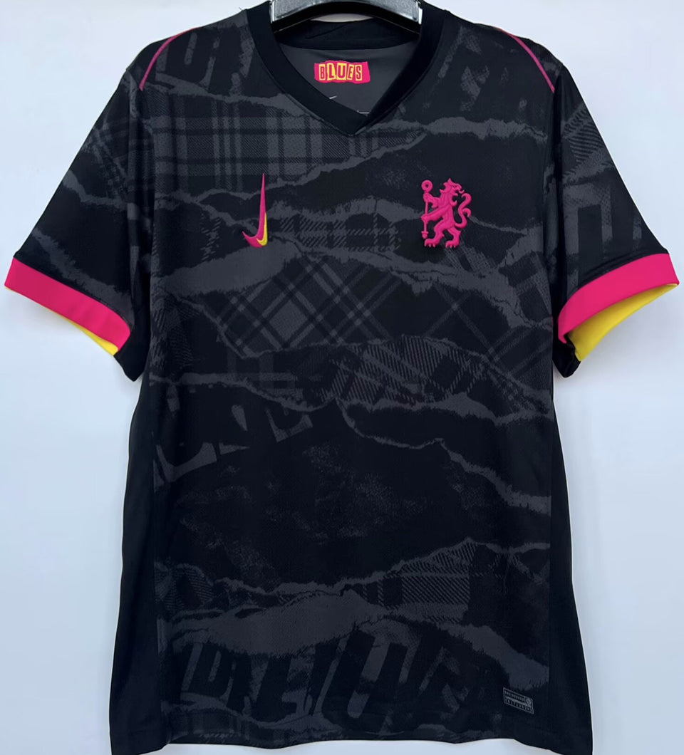 jersey 2024/25 chelsea tercero manga corta versión fan