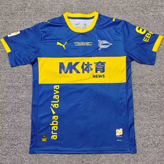 Jersey 2026/27 Alaves Especial Manga corta Versión Fan Retro