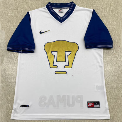 Jersey 1998/1999 PUMAS Local Manga corta Versión Fan Retro