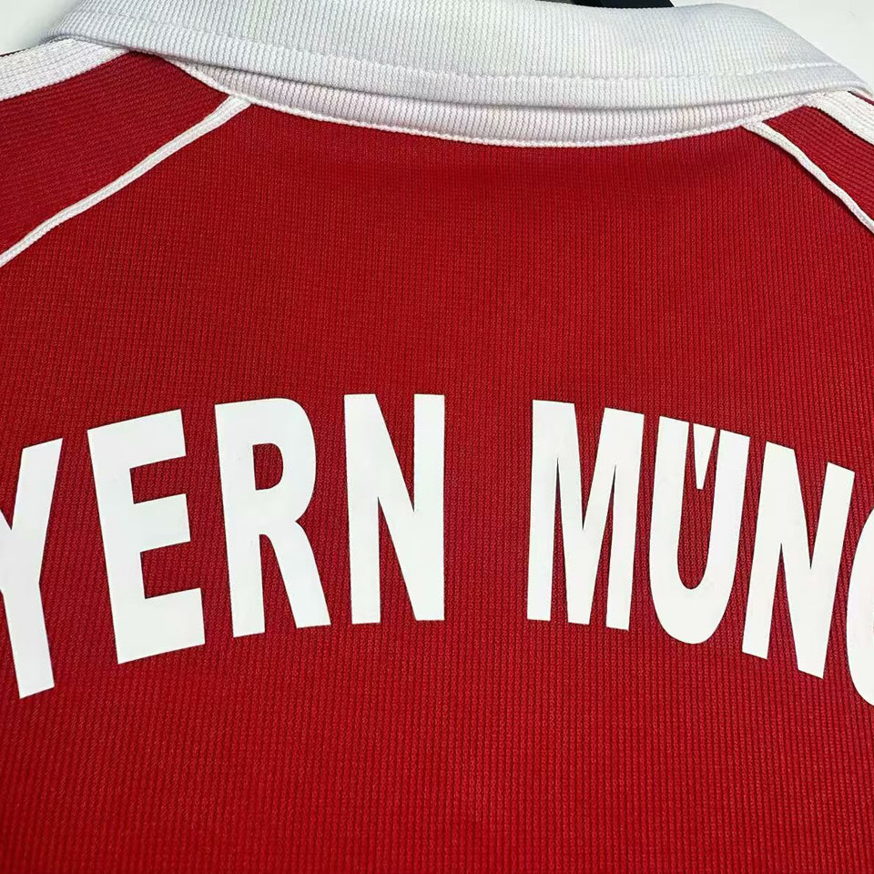 jersey 2006/07 bayern munich local manga corta versión fan retro