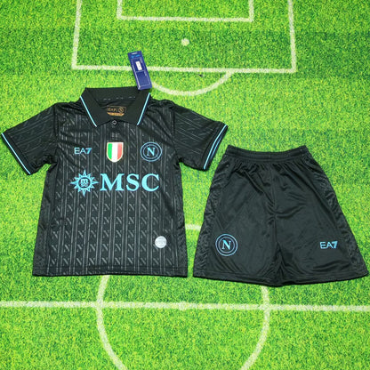 Jersey 2025/26 Napoli Tercero Manga corta Niño