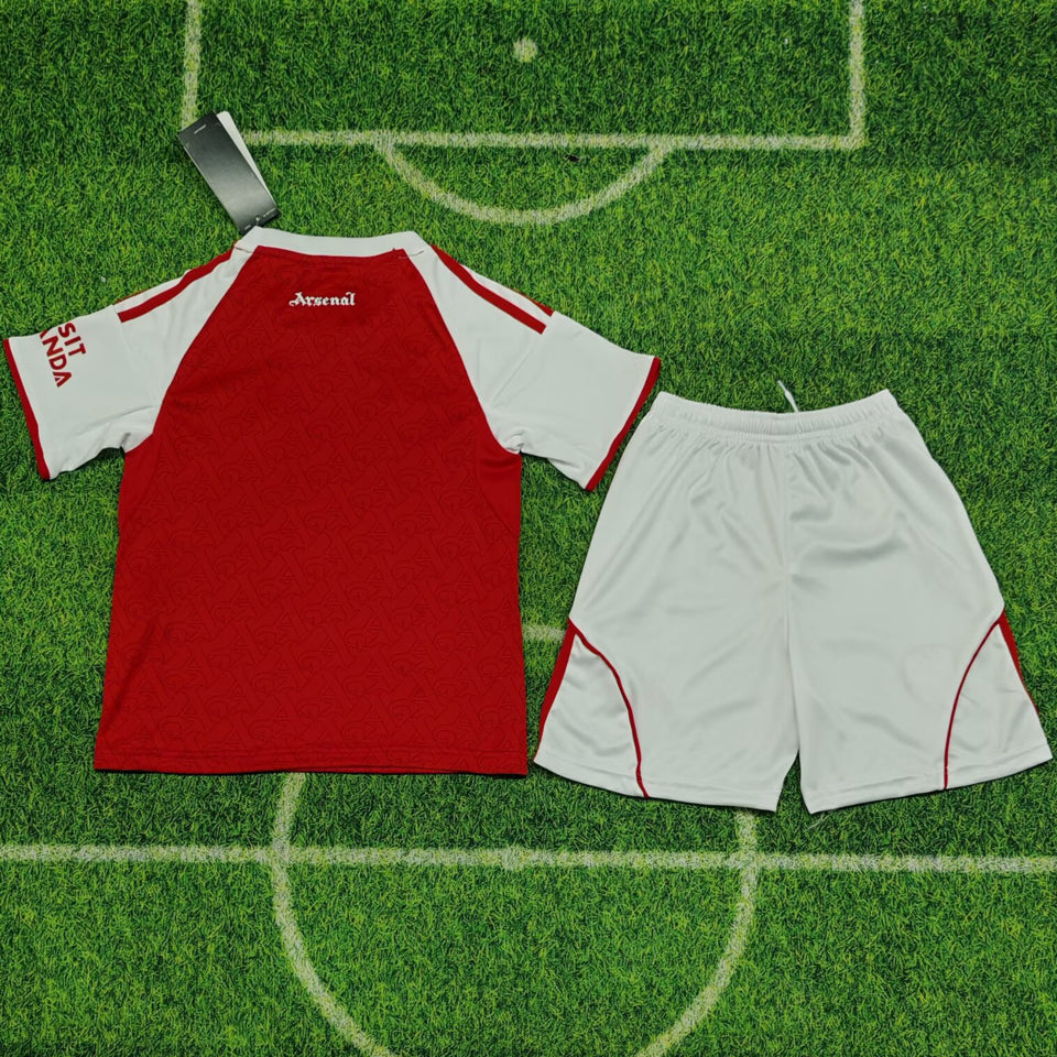 jersey 2025/26 arsenal local manga corta niño