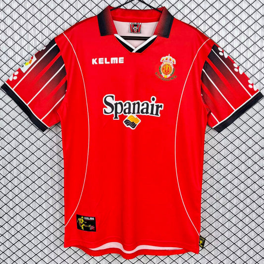 Jersey 1998/1999 Mallorca Local Manga corta Versión Fan Retro