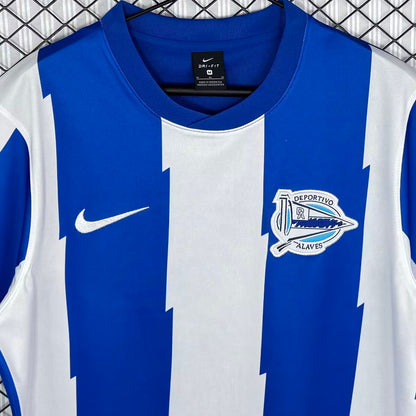 Jersey 2011/2012 Alaves Local Manga corta Versión Fan Retro