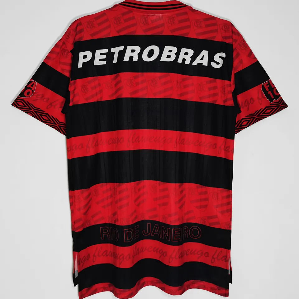 Jersey 1995 Flamengo Local Manga corta Versión Fan Retro