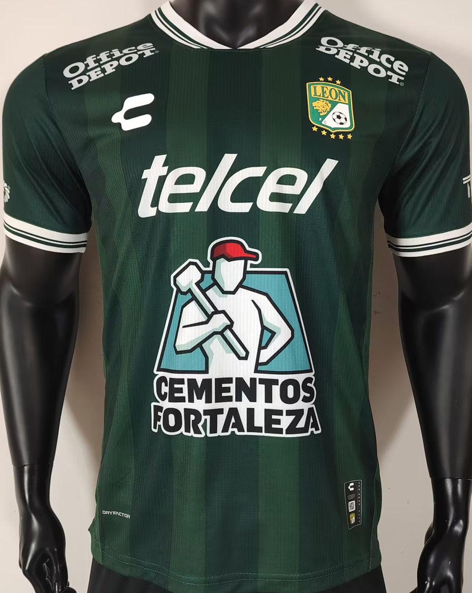 Jersey 2025/26 Leon Local Manga corta Versión Jugador
