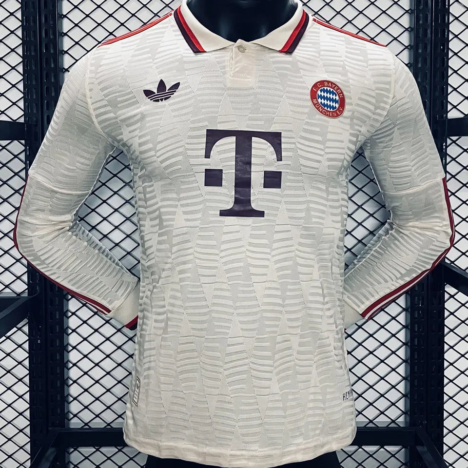 Jersey 2024/25 Bayern Munich Tercero Manga larga Versión Jugador