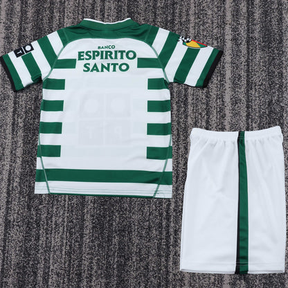 Jersey 2003/2004 Lisbon Local Manga corta Niño Retro