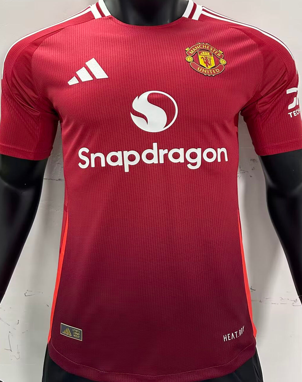 jersey 2024/25 manchester united local manga corta versión jugador