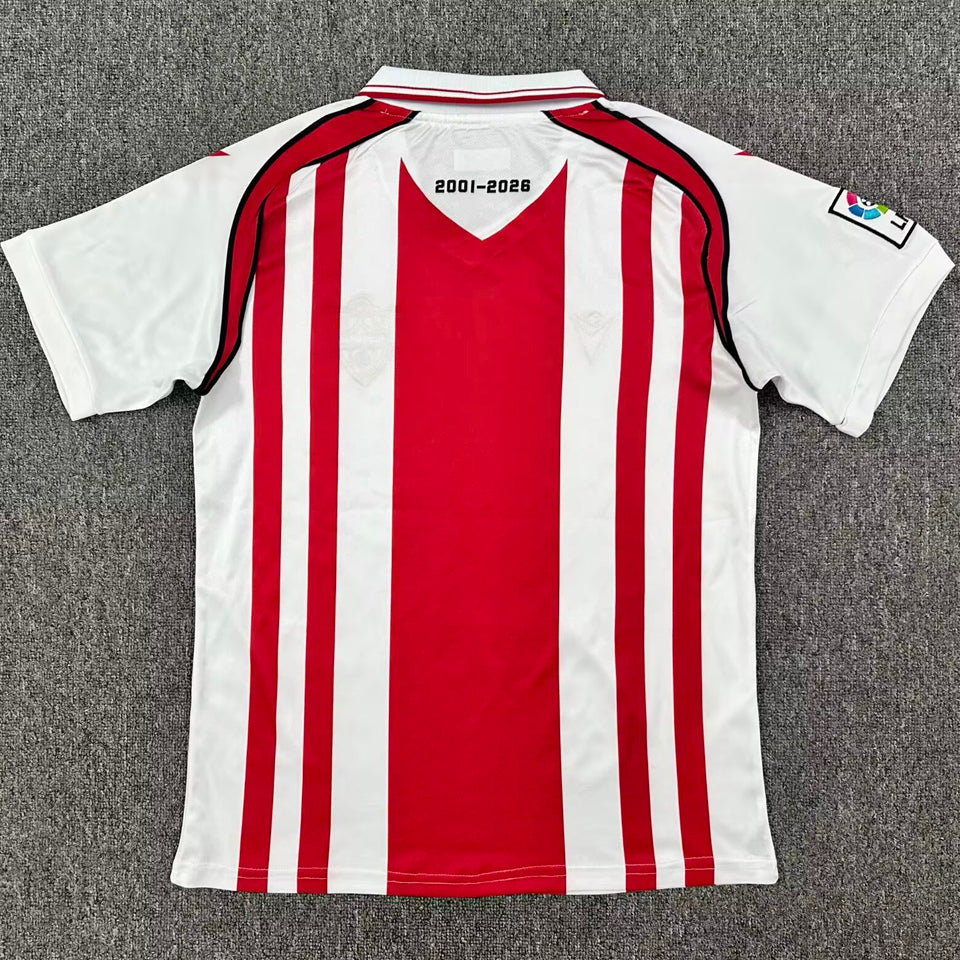jersey 2026/27 almeria especial manga corta versión fan retro